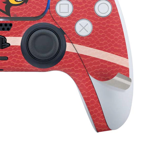 University of Louisville Red Basketball PS5 Controller Skin